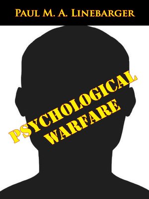 cover image of Psychological Warfare